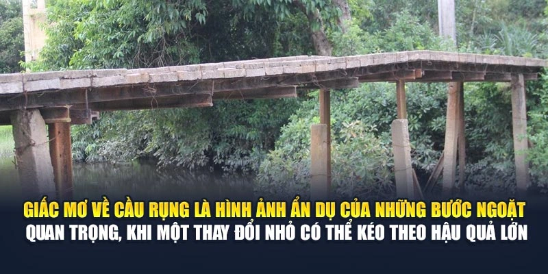 Mơ Thấy Cầu Rụng Bước 78WIN – Giải Mã Điềm Báo Tâm Linh 5 Giấc mơ về cầu rụng là hình ảnh ẩn dụ của những bước ngoặt quan trọng, khi một thay đổi nhỏ có thể kéo theo hậu quả lớn